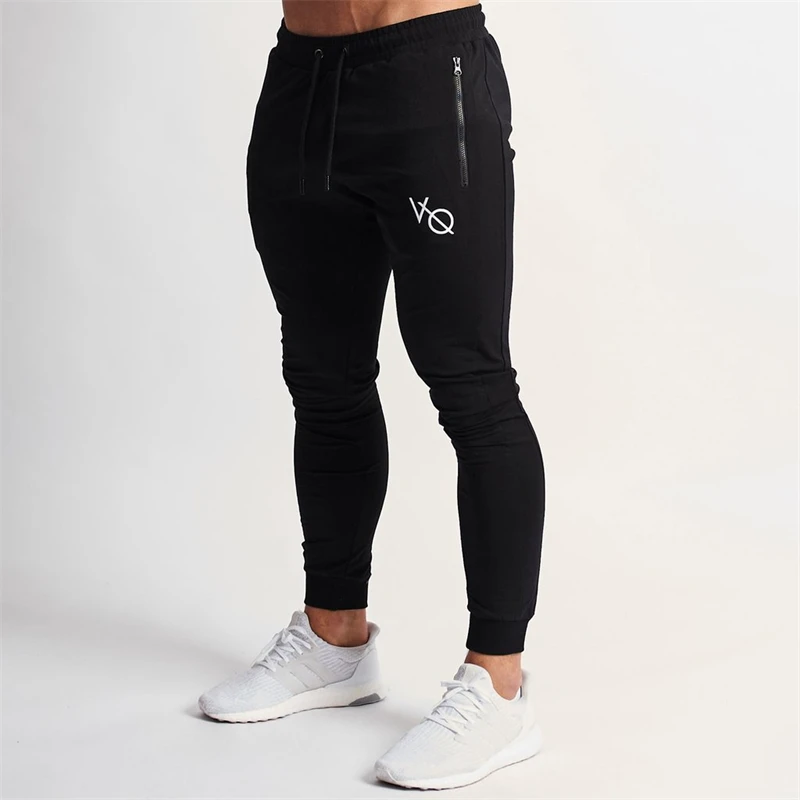 

Joggers Sweatpants Men Sports Fitness Cotton Pants Fashion Men's Clothing Drawstring Casual Pants Gym Running Training Trousers