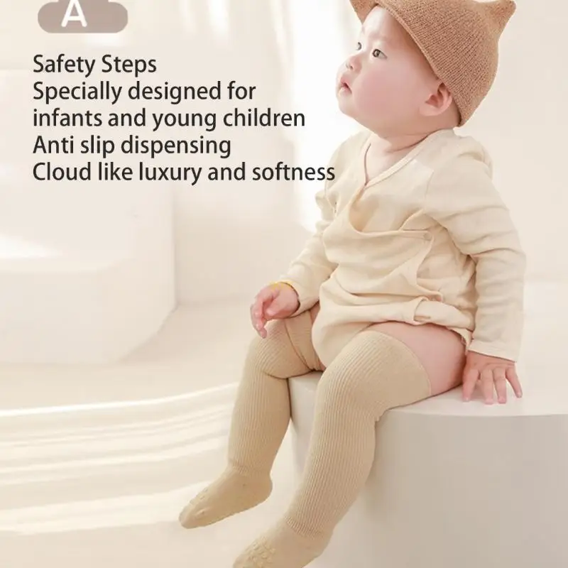 

Breathable Cotton Socks FirstWalkers Floor Socks Infant Indoor Antislip Socks