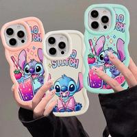 Disney Stitch Cute Phone Case for Xiaomi Redmi Note 13Pro 12 8 13 12Pro 9 10 Lite 10Pro 11 Pro Plus 9S Bumper Cover