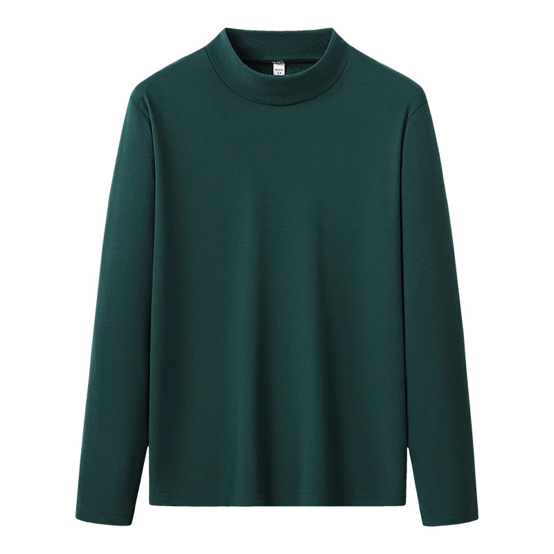T Shirt For Men Cotton Long Sleeve T-shirts Solid Color Men's Clothing Full Length Sleeve For Spring And Autumn Undershirts view 6