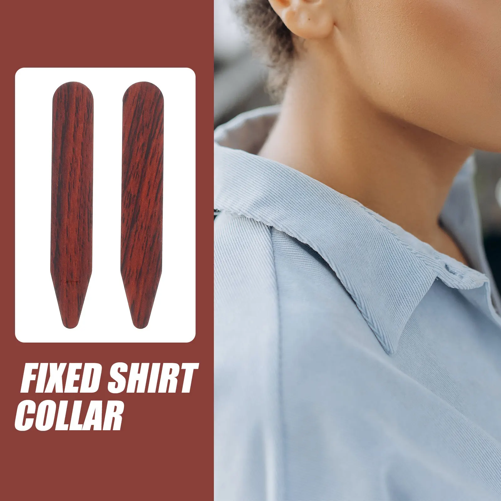 Подставка для воротника рубашки под дерево