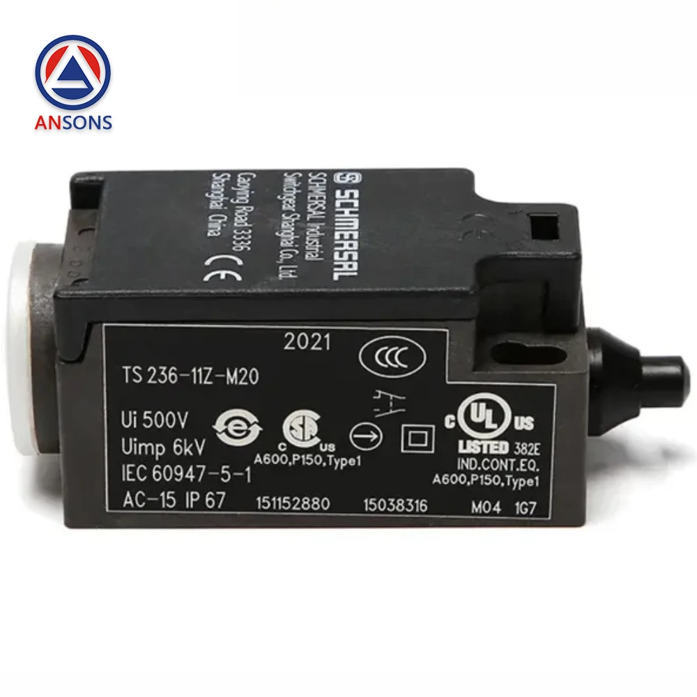 

TS 236-11Z-M20 Z1R 236-11Z-M20 Schmersal For Thyssen THYSSENKRUPP Elevator Limit Switch Brake Switch Ansons Elevator Spare Parts