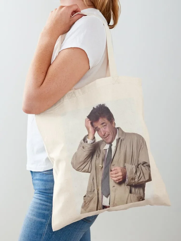 

Lieutenant Columbo Tote Bag foldable reusable bag university shopper bag Beach tote bags aesthetic
