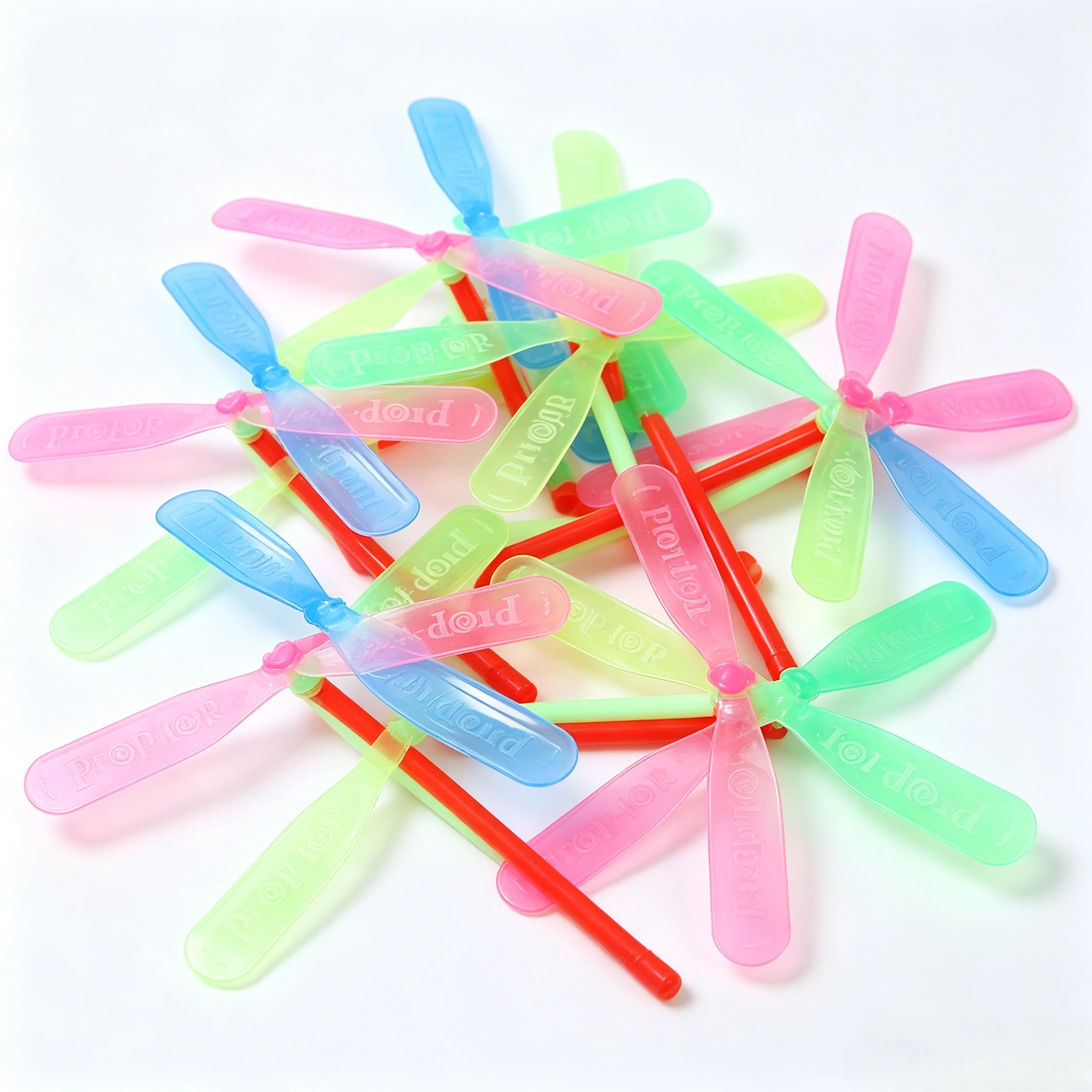 100Pcs Dragonfly Flying Toys Colorful Prop Top Bamboo Dragonfly Kids Outdoor Party Favors Pinata Fillers Birthday Gifts Quantity