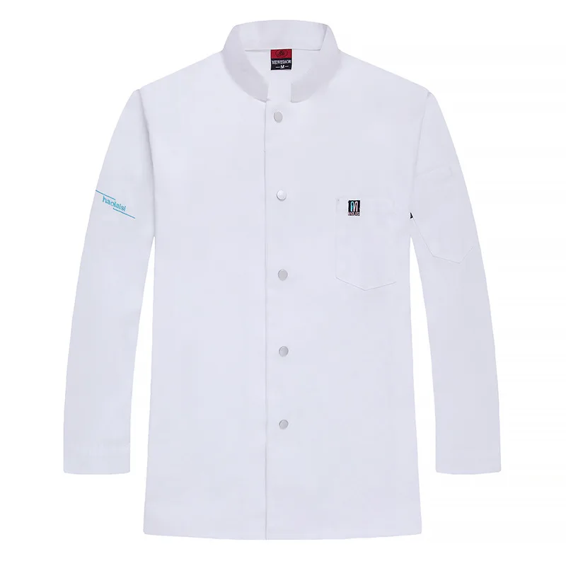 Chef Overalls Long Sleeve Waterproof Summer Spring And Autumn Clothing Hotel Dining Kitchen Chef Chef Uniform Men