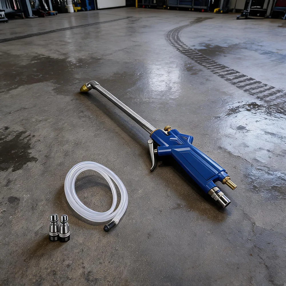 Aluminum Alloy Engine Cleaning Sprayer with Adjustable Pressure Trigger and 4 Foot Suction Hose for Workshop Use