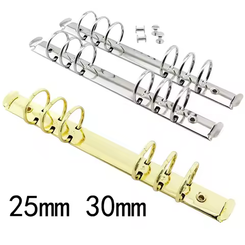 15/19/25/30 MM A5 A6 A7 Ring Mechanism With Screws Black Silver Gold Rose Bronze