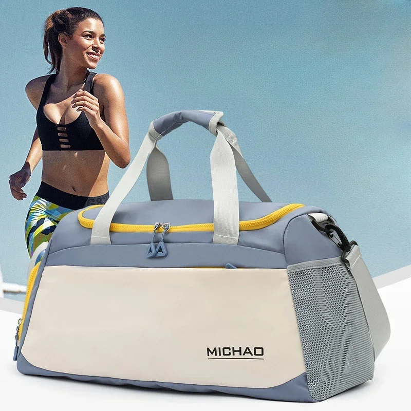 Fitness Bag Dry Wet Separation Swimming Sports Bag Crossbody Bag Large Capacity Travel Bag Can Be Inserted Into A Suitcase