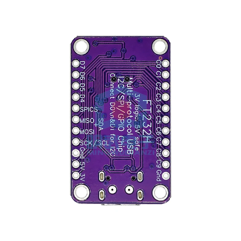 Módulo MCU FT232H multifunción de alta velocidad, USB a JTAG UART/FIFO SPI/I2C