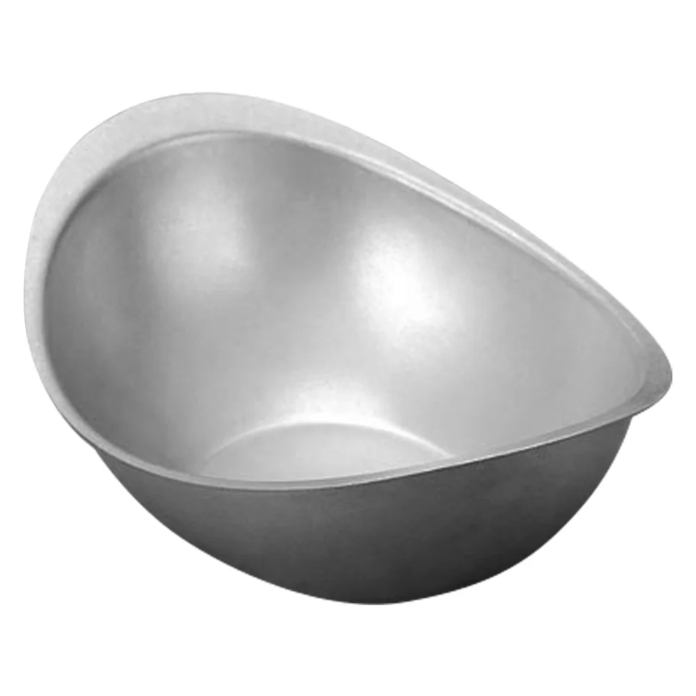 

Stainless Steel Ingot Bowl Multipurpose Food Serving Snack Salad Fruit Container Kitchen Tableware for Parties Weddings Home Use