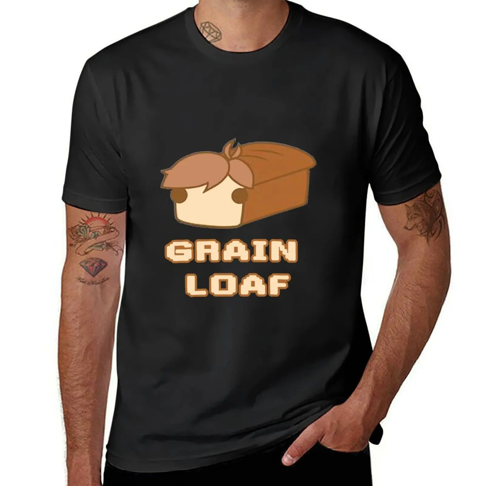 

Футболка GRIAN BREAD, одежда, быстросохнущая футболка, бутик на день Святого Валентина, рубашки, мужские рубашки с рисунком