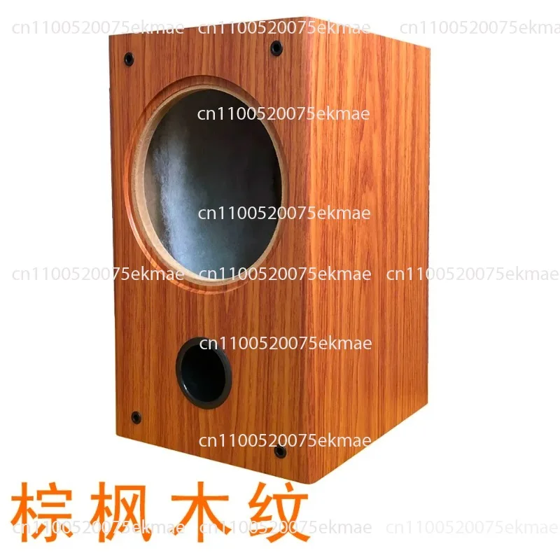 8 Inch Empty Wood Speaker Cabinet Enclosure Home Car Coaxial Drivers DIY Audio Modification Shell