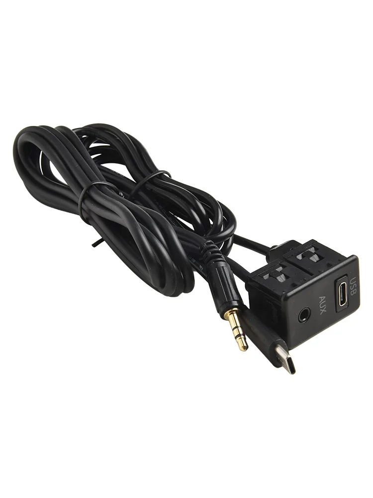 Car Interior Car Dash Mount 145cm Cable Non-Deformation Feature Wear-Resistant Design Center Console Installation