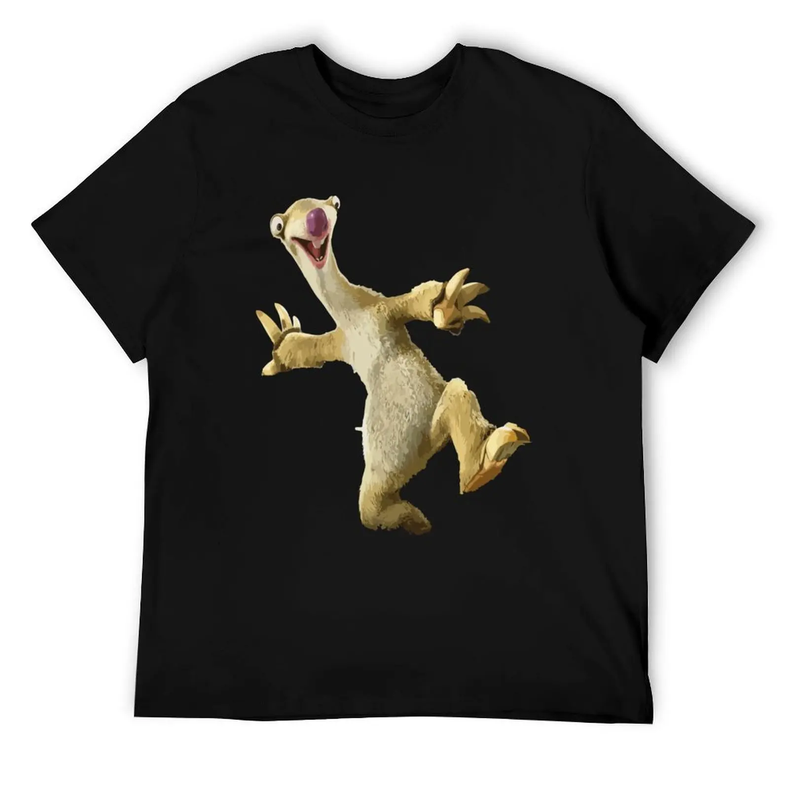 

Sid the Sloth new147 T-Shirt man t shirt graphic anime tshirt funny t shirts cotton T-Shirt