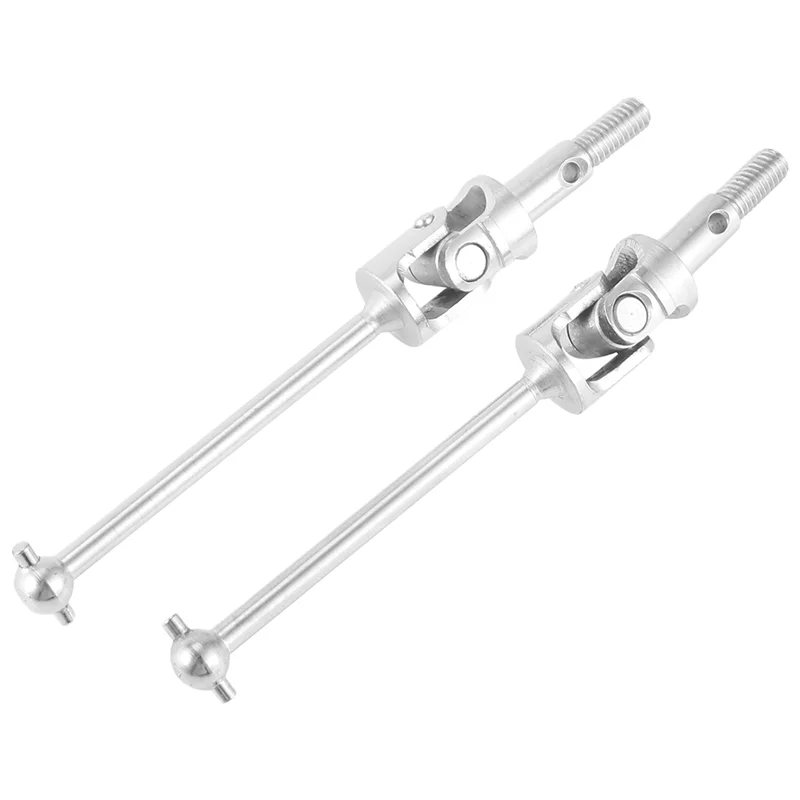 A63T-For HSP 1/10 Parts Upgrade 122015 2PCS Aluminum Universal Drive Joint Shaft For For HSP 94122/94101/94102 RC Car Parts