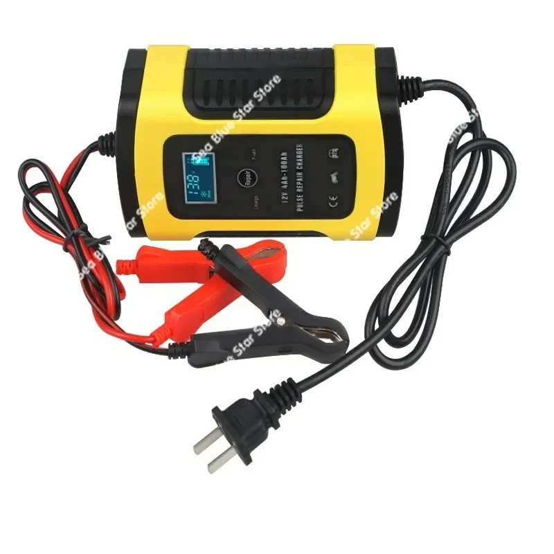 Car battery charger 12V6A motorcycle battery charger