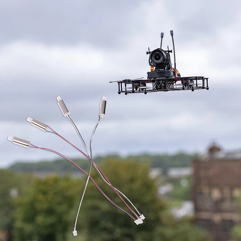 Motore universale per RC Mini Drone E58 RC Quadcopter Parti Motori Ingranaggio 8 Denti Motore UAV Motore UAV Alloggiamento Motore Sostituzione