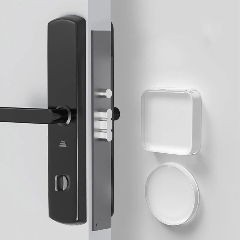 1/10pcs Silicone Door Stopper Stickers Handle Bumpers Adhesive Mute Anti-Shock Protect Pad Clear Waterproof Door Stopper Pads