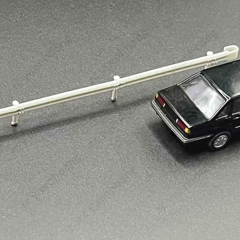1/64 Schaal Hoge snelheid Vangrail Model Simulatie Hars Snelweg Crash Barrière Scène Constructie Overschilderbare DIY Onderdelen voor RC Auto