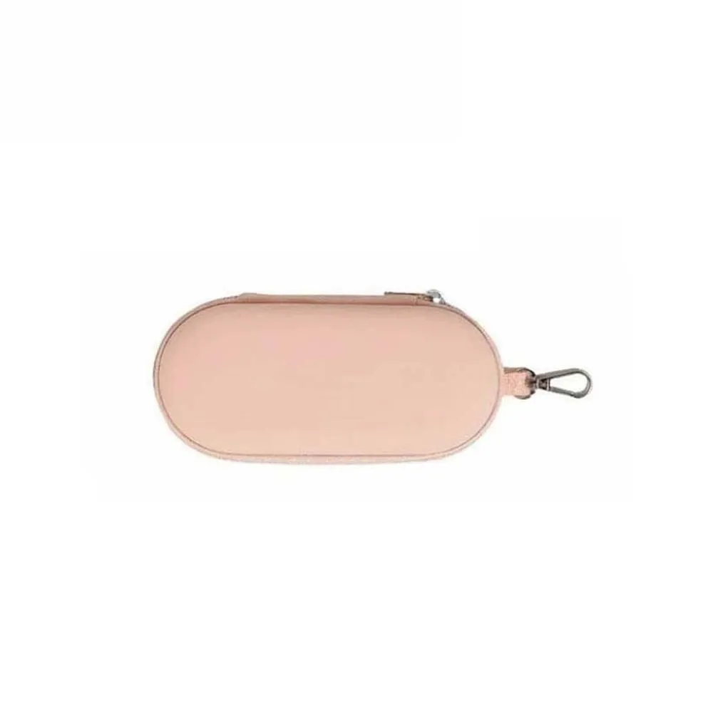 estojo-para-Oculos-a-prova-d'Agua-em-pu-com-dois-compartimentos-anti-impacto-formato-oval-leve-com-fecho-de-ziper-organizador-de-Oculos