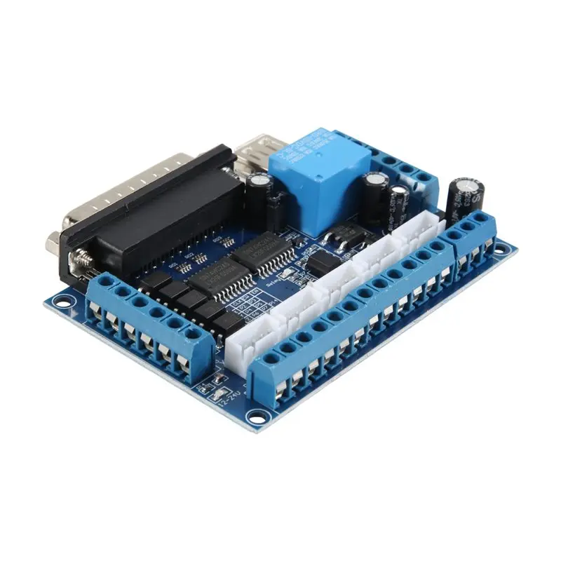 A27F-Driver Board MACH3 Engraving Machine 5 Axis CNC Breakout Board With Optical Coupler For Stepper Motor Drive Controller