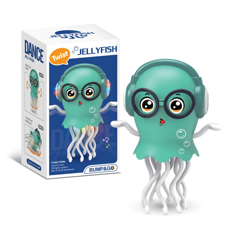 

Dancing Octopus, Dancing Jellyfish, Automatic Induction Obstacle-Avoiding Children's Toys, Funny Stress-Relief Toys