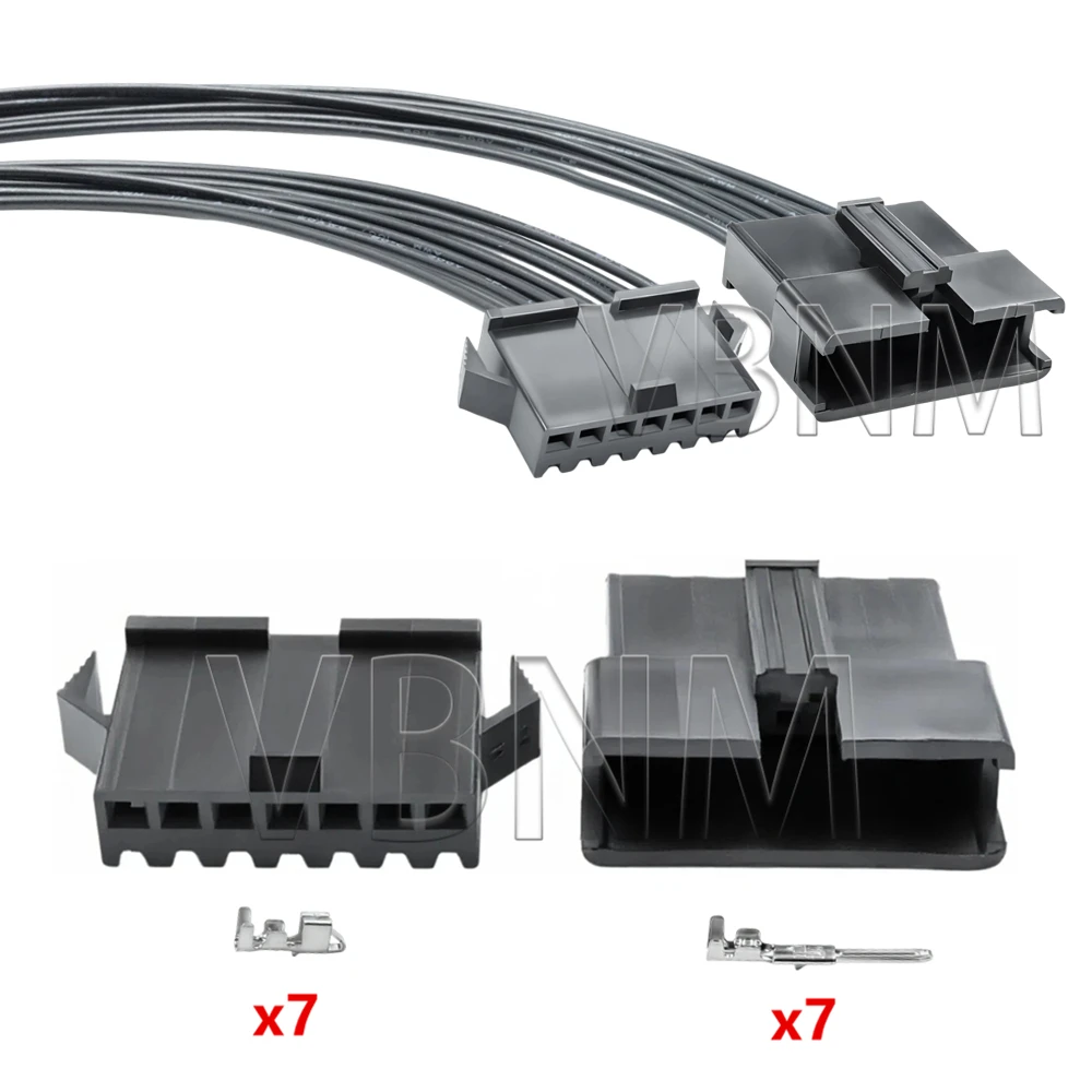 7 Pin JST SM 2.54 Plug 2.54mm SM2.54 SMR-07V-B SMP-07V-BC Male Female Connector Electric Cable Electrical Wire To Wire Connector