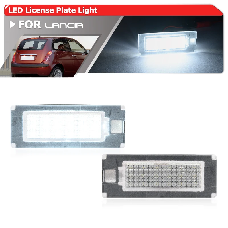 OE-Spec 51701517 For Lancia Ypsilon 2003 2004 2005 2006 2007 2008 2009 2010 2011 Canbus Led License Plate Light Parking Tag Lamp