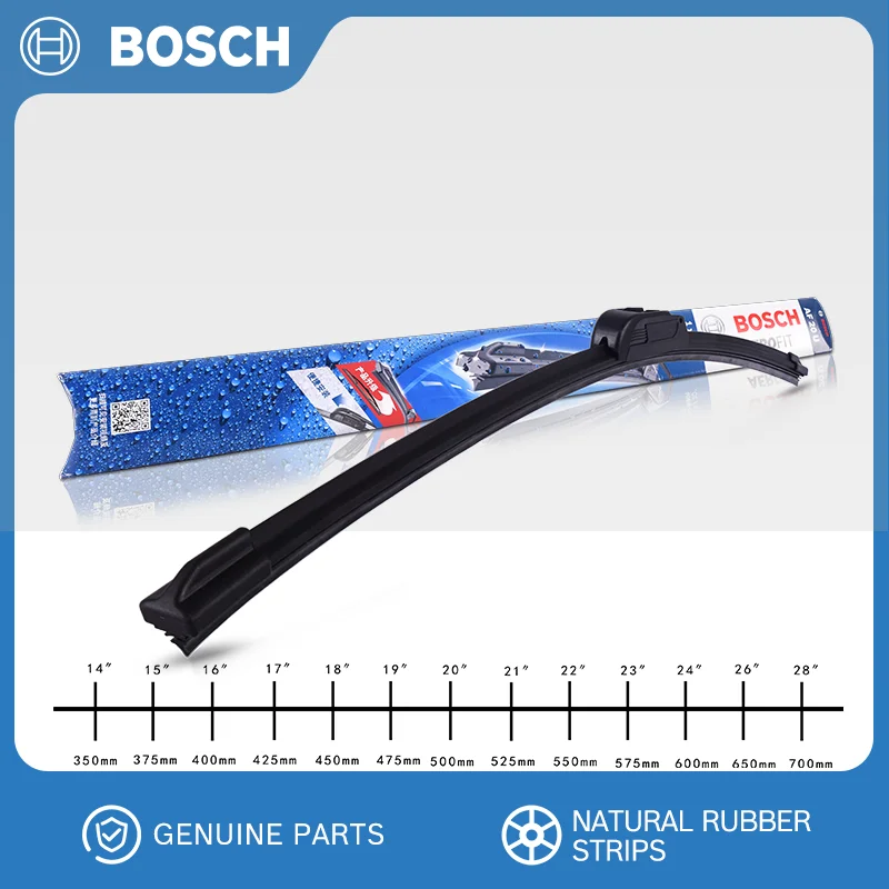 BOSCH Car Wiper Blades J Hook Windscreen Wiper Automobile Windshield Wiper Soft Rubber 14