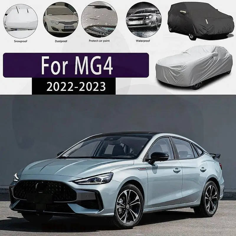 

For Outdoor Protection Waterproof Full for MG4 2021-2023 Snow Sunshade Dustproof Exterior Accessories Car Covers