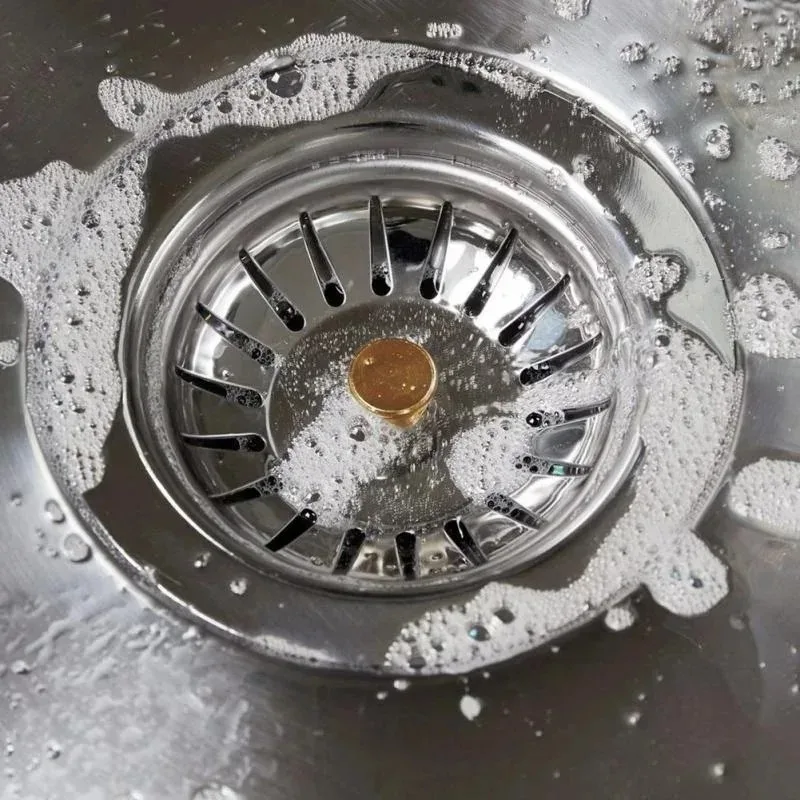 2pcs Kitchen Sink Strainer Stopper Waste Plug Filter Floor Drain - Essential Kitchen Sink Accessory for Home