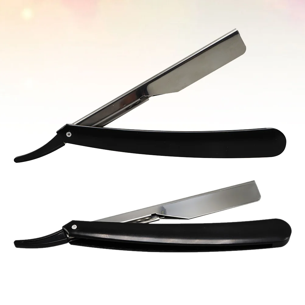 2 Pcs Shaving Razor Manual for Men Razors While Safe Head Shavers Major Old Fashioned