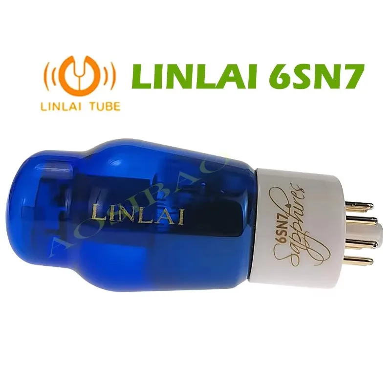 LINLAI 6SN7 Saffier 6SN7 Vacuümbuis Audio Klep Vervangen CV181 6N8P 6H8C 5692 6SN7C Elektronenbuis Voor HIFI Audio Versterker DIY