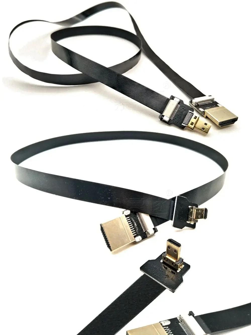 Kabel elastyczny FPC 0.05M-1M do kamery, transmisja zdjęć lotniczych z drona, FPV Micro HDMI do HDMI HD — zdjęcie produktu 7