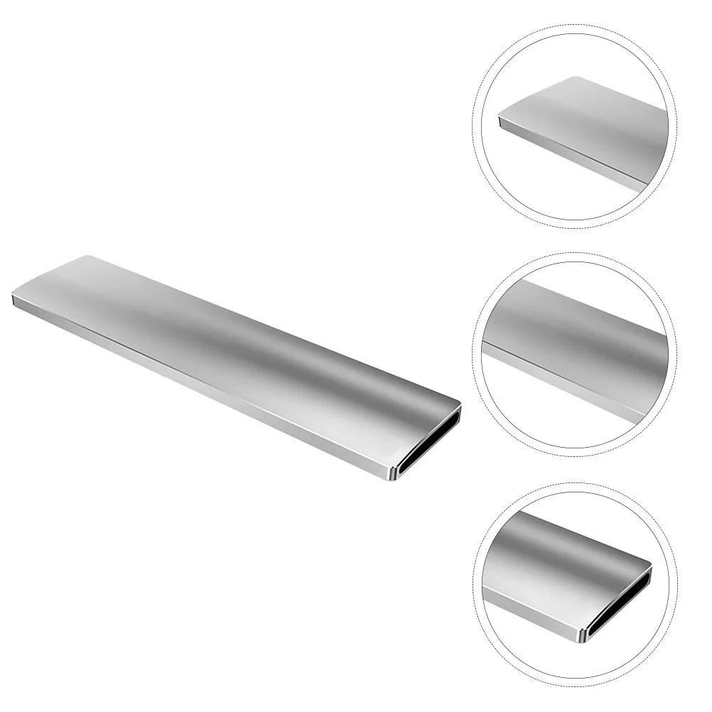 

Mechanical Keyboard Wrist Hand Rest Aluminum Alloy 87 Keys Stable Ergonomic Wrist Support for Office Keyboard Pad