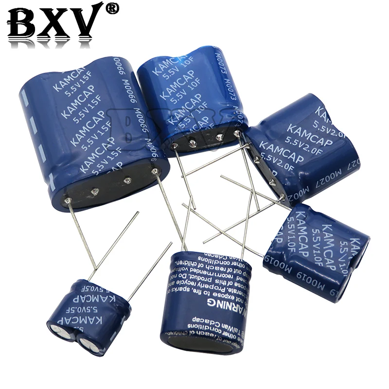 1PCS Super Capacitor Farad Capacitor Combination Type 5.5V 0.5F 1F 2F 3.5F 4F 5F 7.5F 10F 15F New