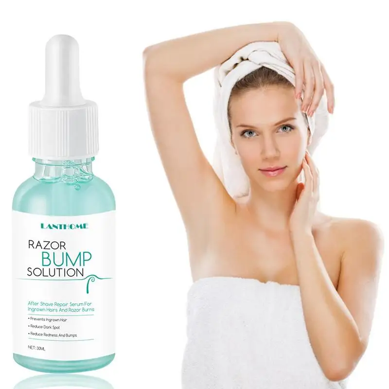 

30ml Razor Bump Stopper Prevent Ingrown Hair Mild Serum Reduce Redness Smooth&Repair Skin After Shaving&Waxing Skin