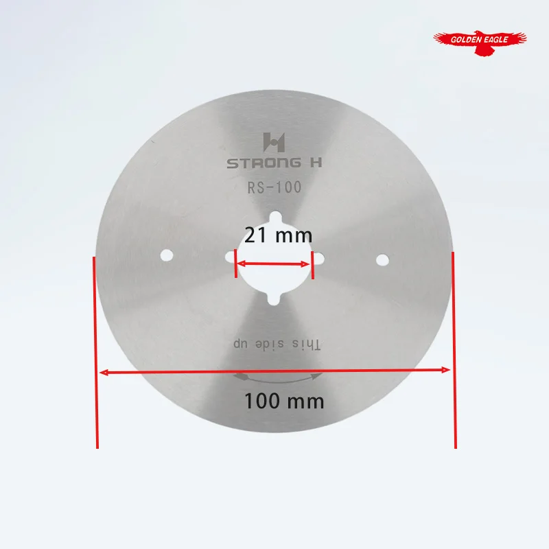 2 PCS RS-100 Round Knife For Eastman / OCTA / LEJIANG / DAYANG RS-110 Fabric Cutting Machine Made By Alloy Steel