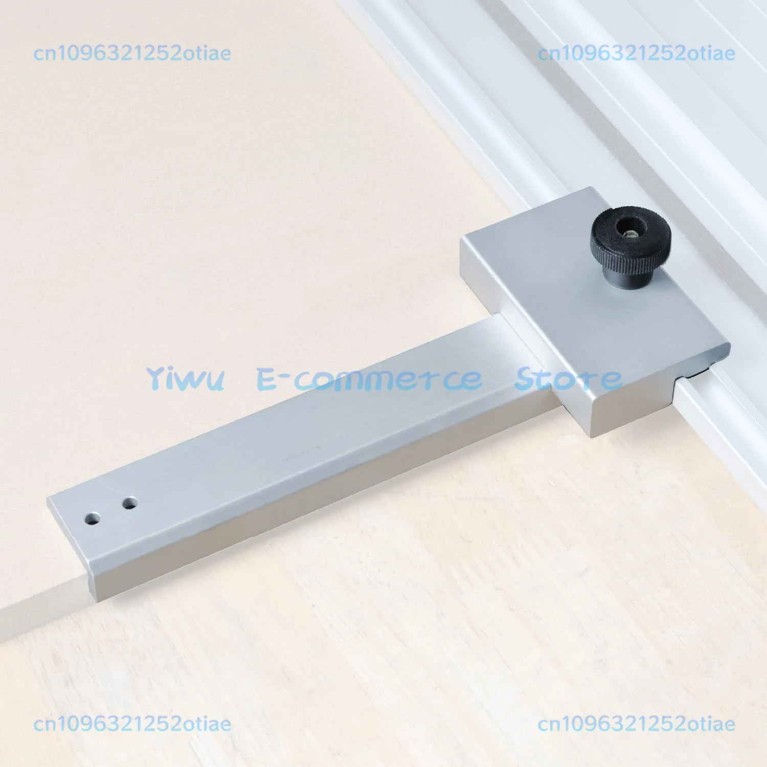

Track Saw Rail Square, 90 ° Right Angle Rail Protractor, -60 ° to 60 ° Adjustable Square Rail
