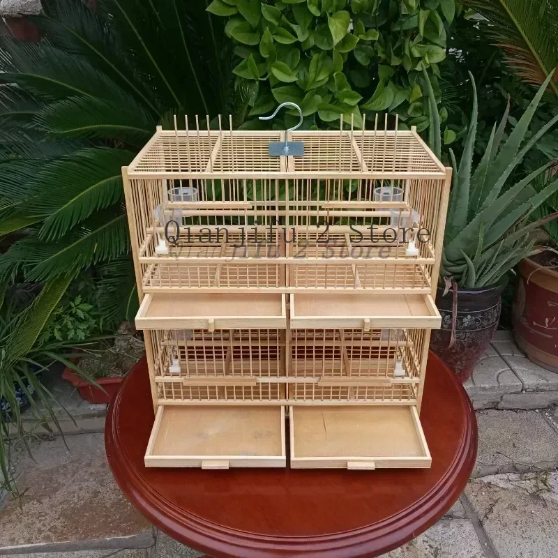 

Portable Quail Bird Cages Parrot Stand Large Pigeon Budgie Bird Cages Feeder Canari Ninho Para Passaros Pet Products YY50BC