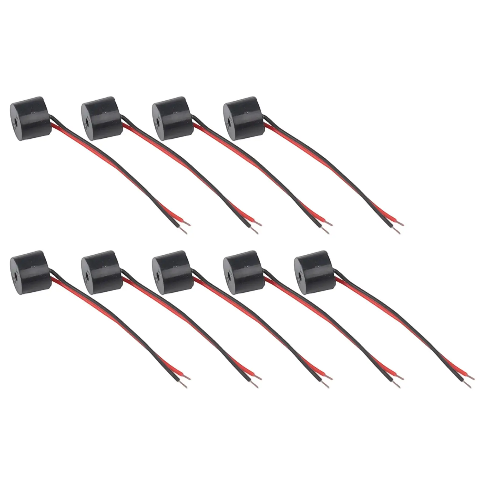 10 Pack Active Wired Piezo Electric Buzzers Beeper 12V DC 3 24V Signal Alarm for Motorcycle Steering and Electronics