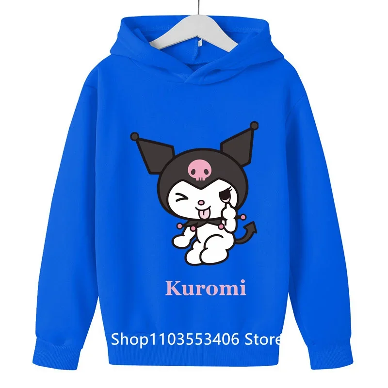 2024 Mode Kinder Hoodie Hoodie hellokt bedruckte Cartoon Baumwolle Frühling und Herbst Outdoor Casual Fashion für Jungen und Mädchen