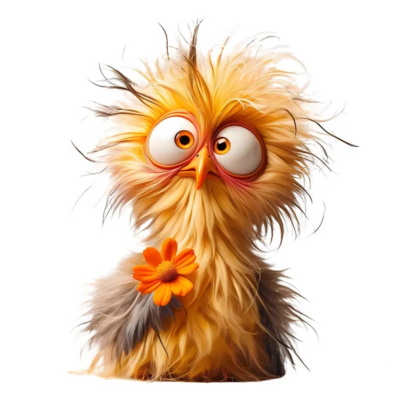 

Crazy and Funny Bird Toilet Stickers Decoration for Living Room, Wall, Bedroom, and Home Decor Car Decals Self-Adhesive