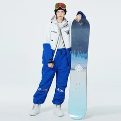 2025 Ski Set Mann Frau Schnee tragen wasserdichten Ski anzug Sport Snowboard Kleidung Outdoor Kostüm wasserdichte Winter jacke Hose