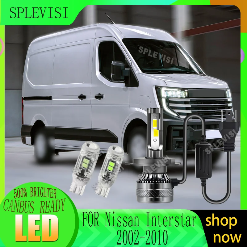 

Предназначен для простой установки своими руками, 500% яркость, чем галогенный для Nissan Interstar 2002, 2003, 2004, 2005, 2006, 2007, 2008, 2009, 2010 г.