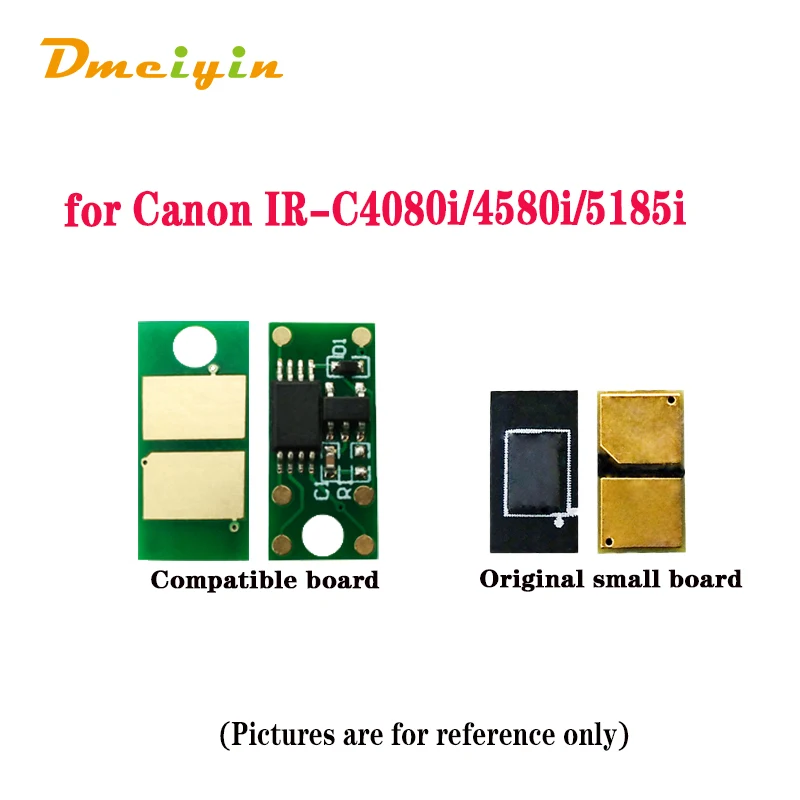 Original/Compatible GPR21 Bk/C/M/Y Toner Chip for Canon IR-C4080i/4580i/5185i