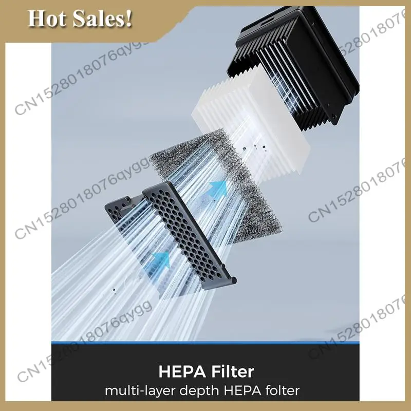 

-ABGQ Roller Brush And Hepa Filter Replacement For Uwant D100 Vacuum Cleaner Replacement Parts
