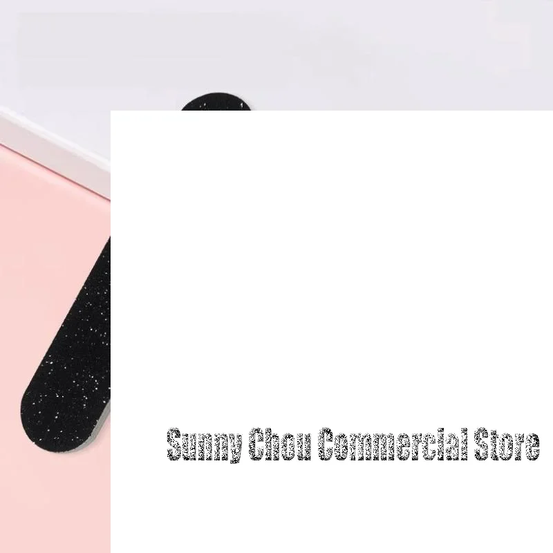 8/12개 글리터 네일 케어 키트 - 하트 모양 버퍼, 크리스탈 막대, 네일 아트 및 페디큐어용 양면 파일