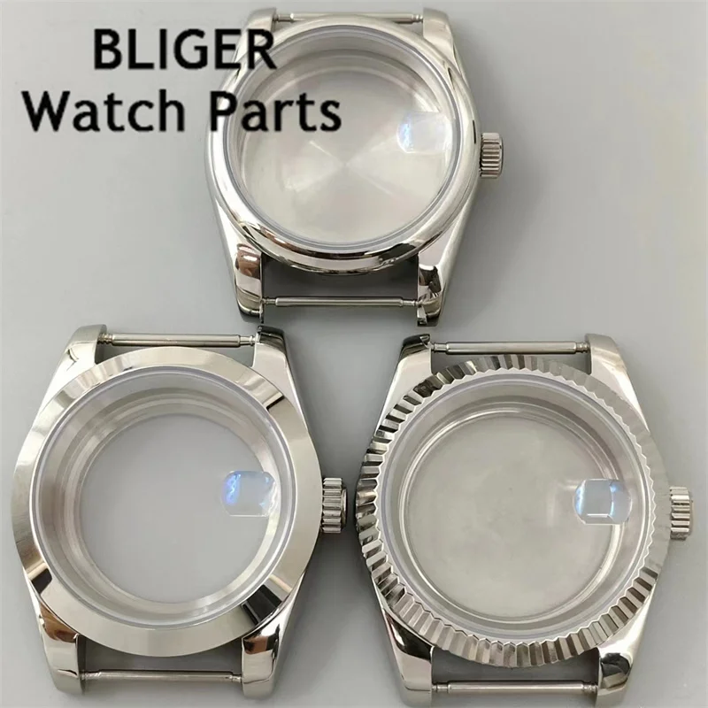 

BLIGER 36mm/39mm Dive Watch Case With Blue AR Sapphire Crystal fit NH35 NH36 NH34 ETA2824 2836 PT5000 Miyota8215 DG2813movement