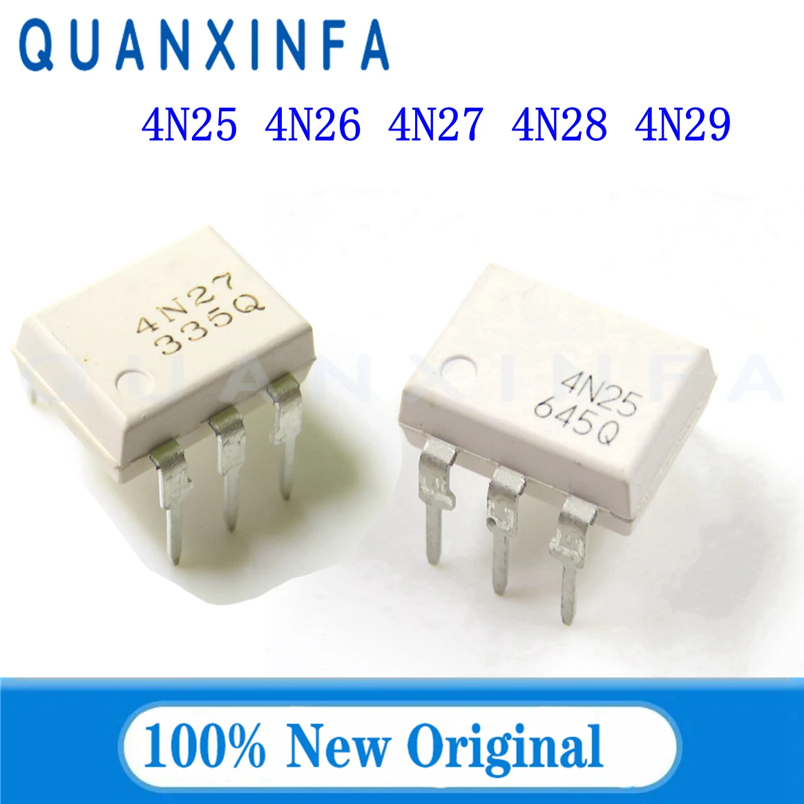 10PCS 4N25 4N26 4N27 4N28 4N29 DIP6 photocoupler 4N27M 4N25M 4M26M photosynthesizer crystal optocoupler